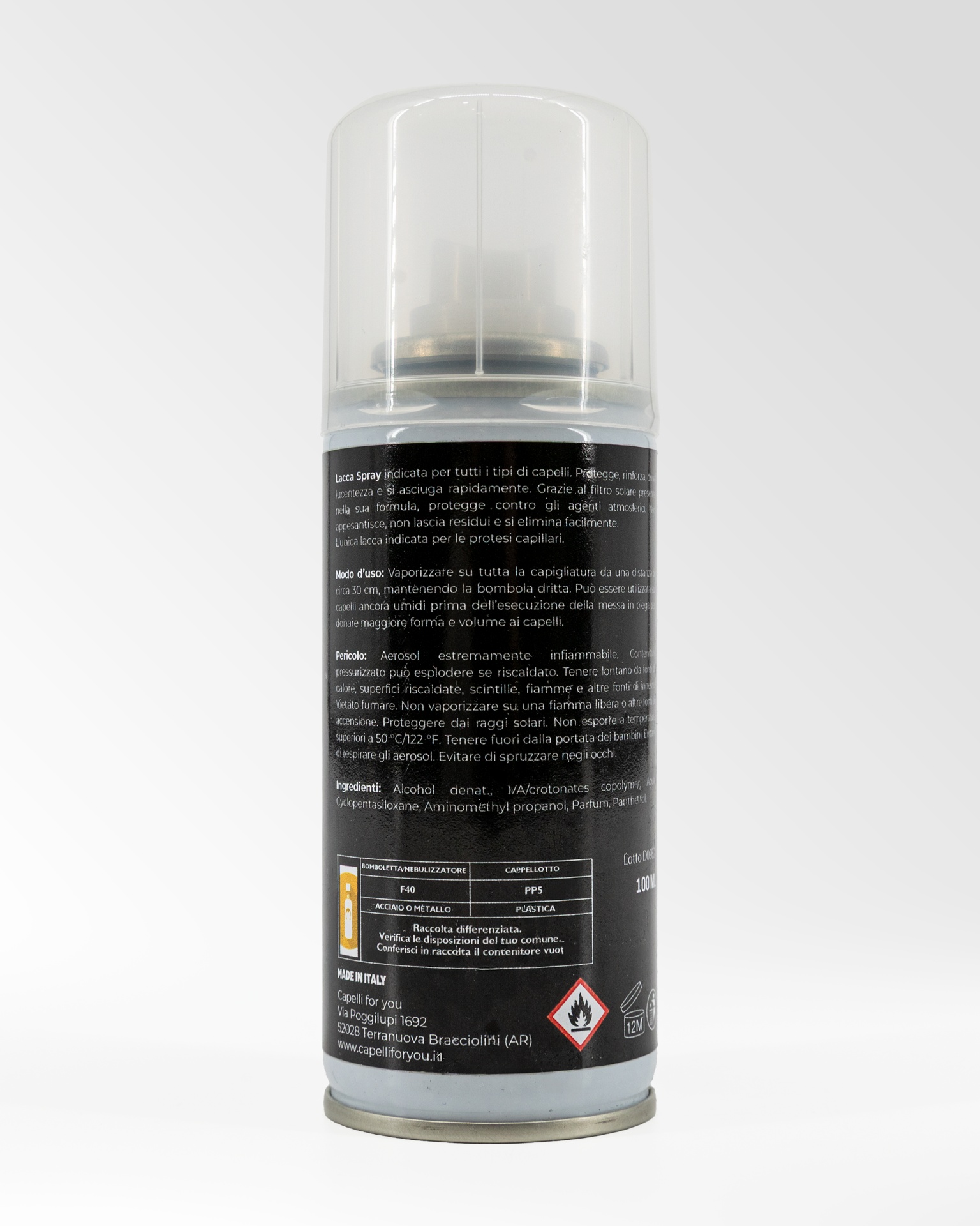 Lacca Spray Tenuta Forte – con filtro solare lucidante - immagine 2