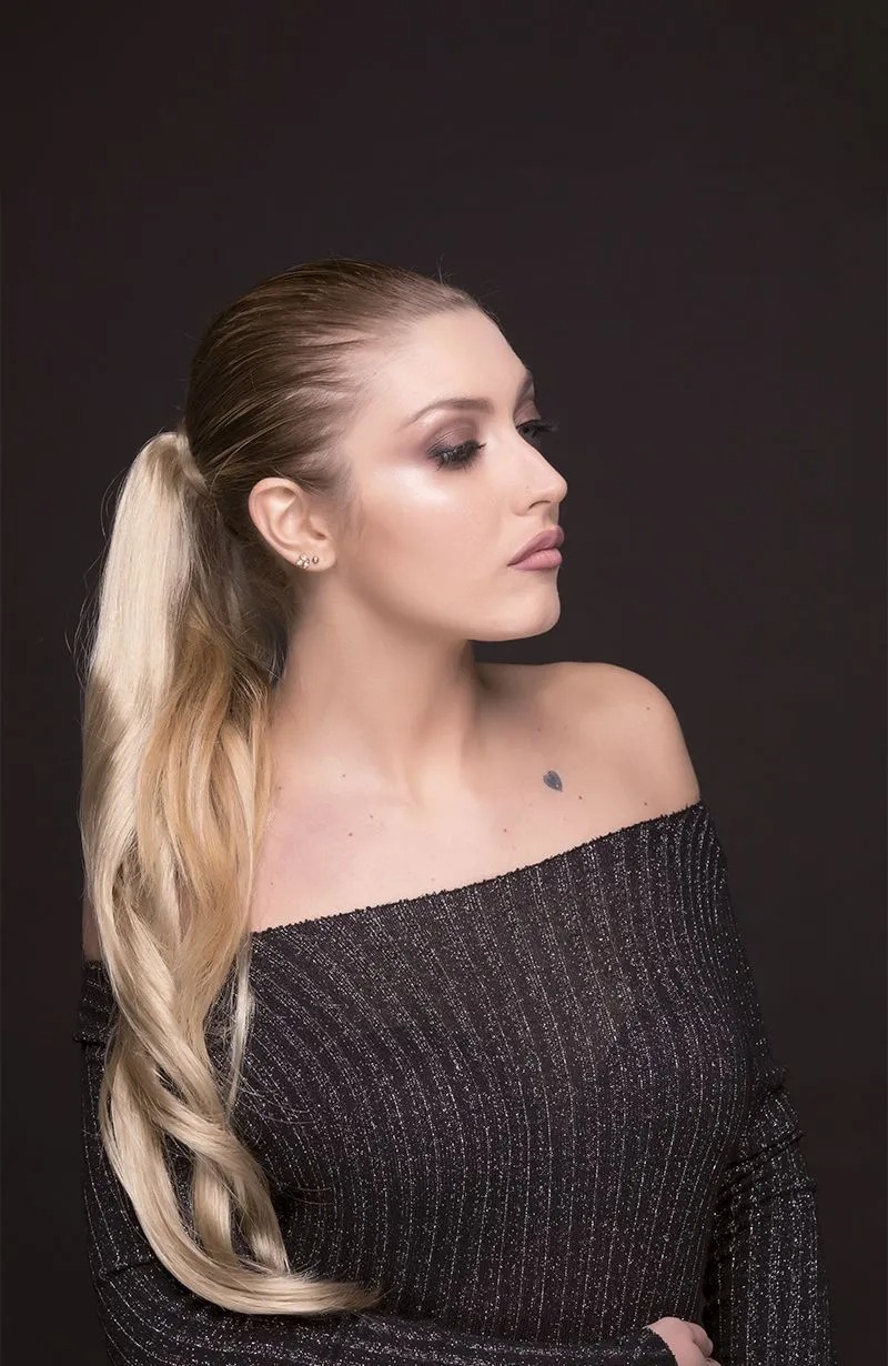 Coda di capelli Medeline – lunghezza media - immagine 3